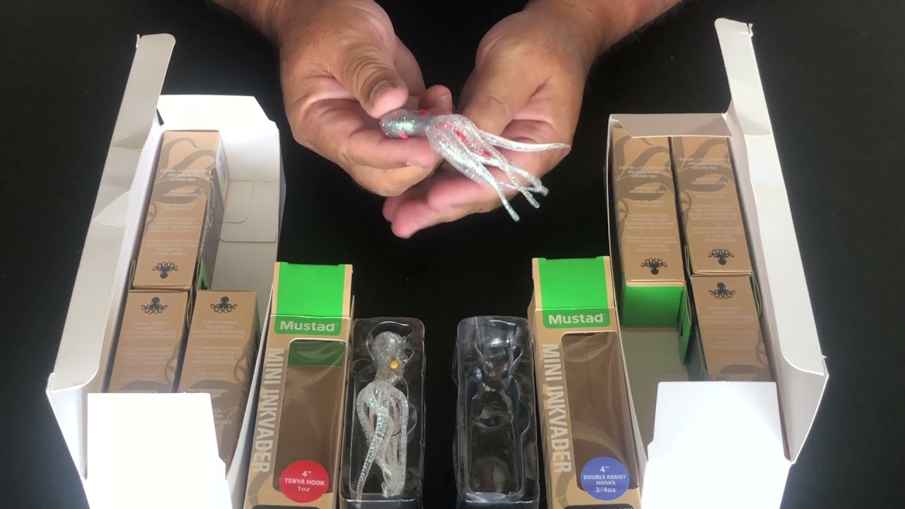 Mustad InkVader Octopus Jigs-Now in 20g & 30g Small Sizes!