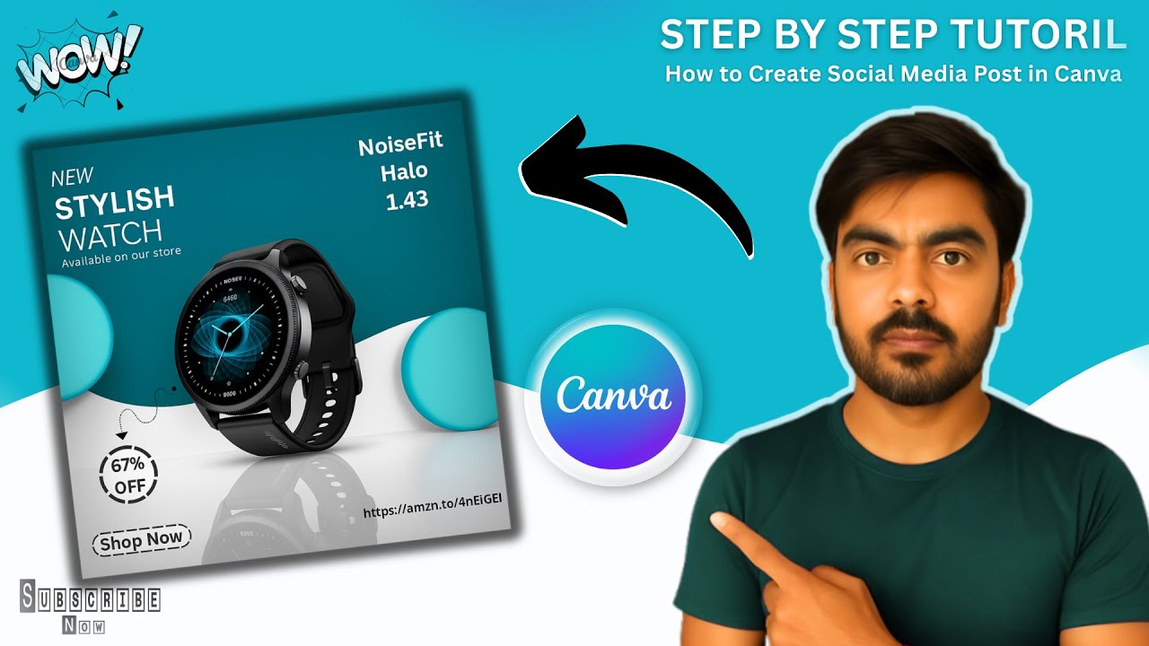 How to Design Social Media Posts in Canva 2025
