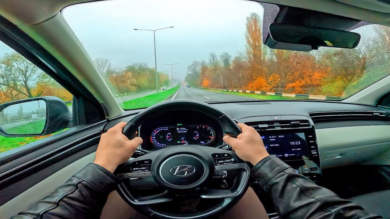 2021 Hyundai Tucson 1.6 CRDI AT - POV TEST DRIVE