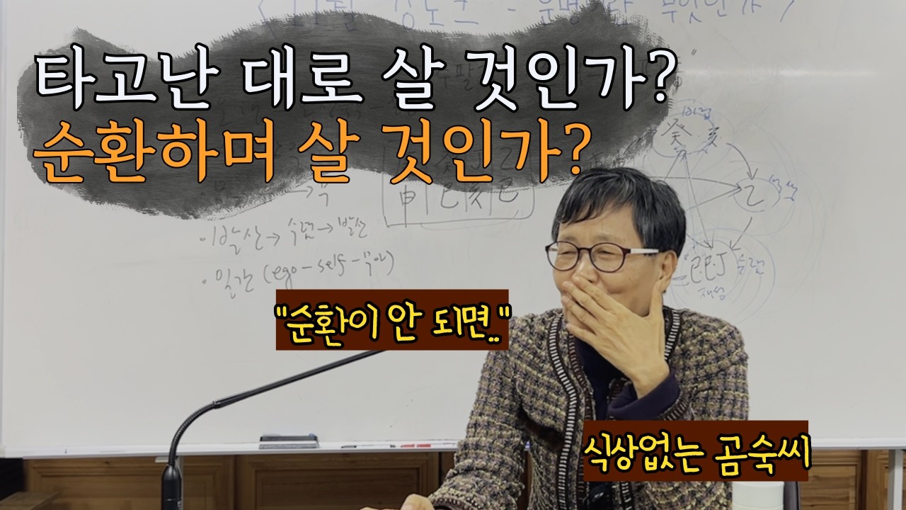 강토크 [고미숙 강사] | 사주로 나의 잠재력을 활용하는 방법
