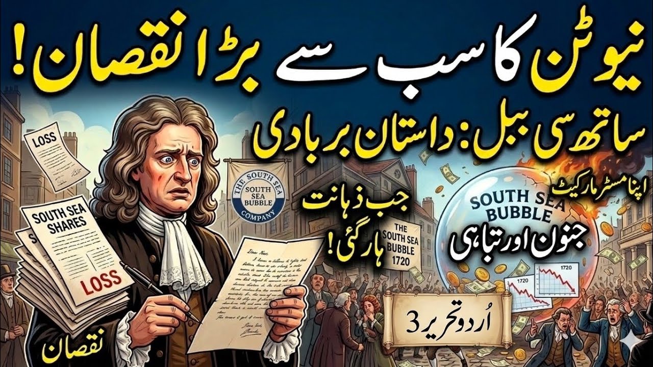 Why Newton laws money in stockmarket? Aakhir kaise Newton jaisa Banda stockmarket mein nakam ho Gaya