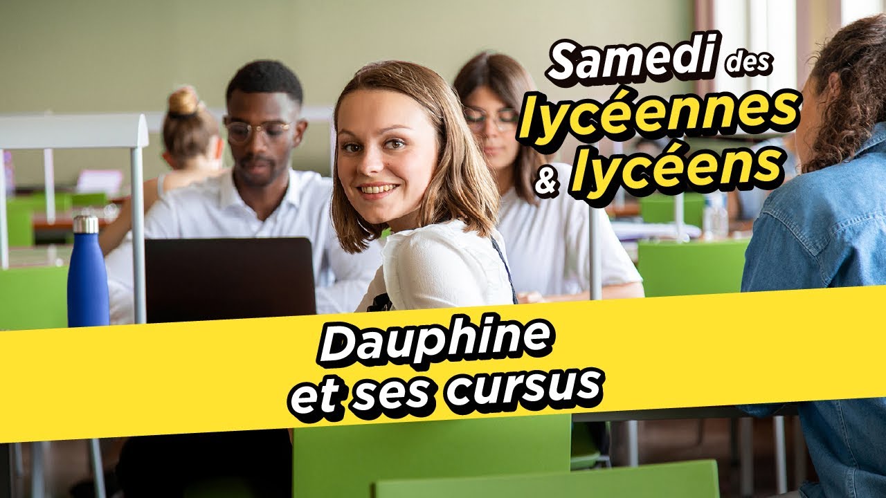 Présentation de l'Université Paris Dauphine - PSL et des cursus de Licence - Samedi des lycéens 2026