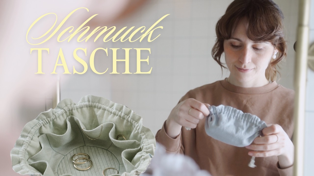 DIY Schmucktäschchen nähen: Perfekt für Reisen