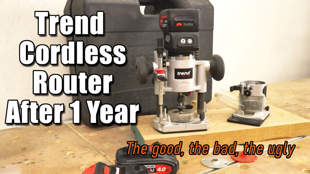 Trend Cordless Router T18S After 1 Year of Use