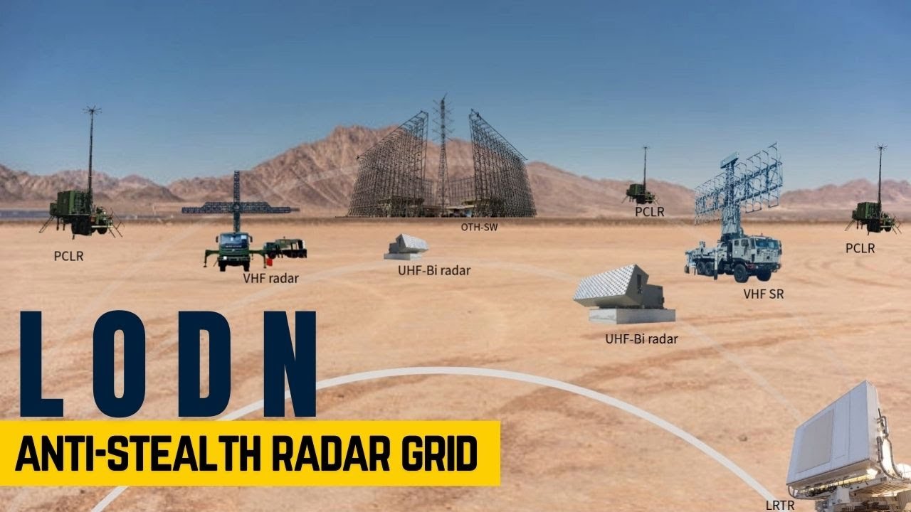 Anti Stealth Radar Grid by India | Low Observable Detection Network (#LODN)