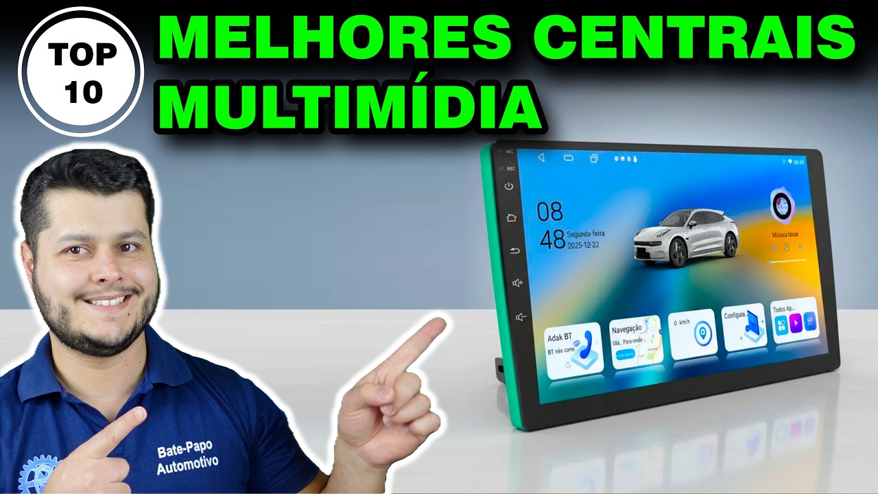 📟 NÃO TRAVA 📟 10 MELHORES CENTRAIS MULTIMÍDIA de ALTO DESEMPENHO