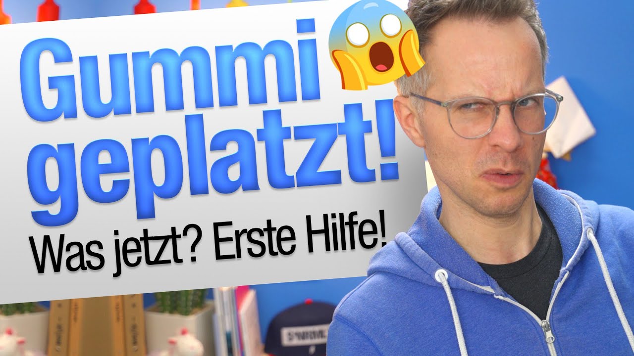Gummi geplatzt?! Erste Hilfe und Hinweise | jungsfragen.de