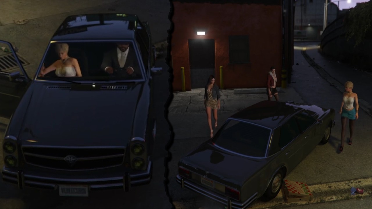 JADI SUPIR CIWI CIWI MALAM DI LOS SANTOS - GTA 5 INDONESIA
