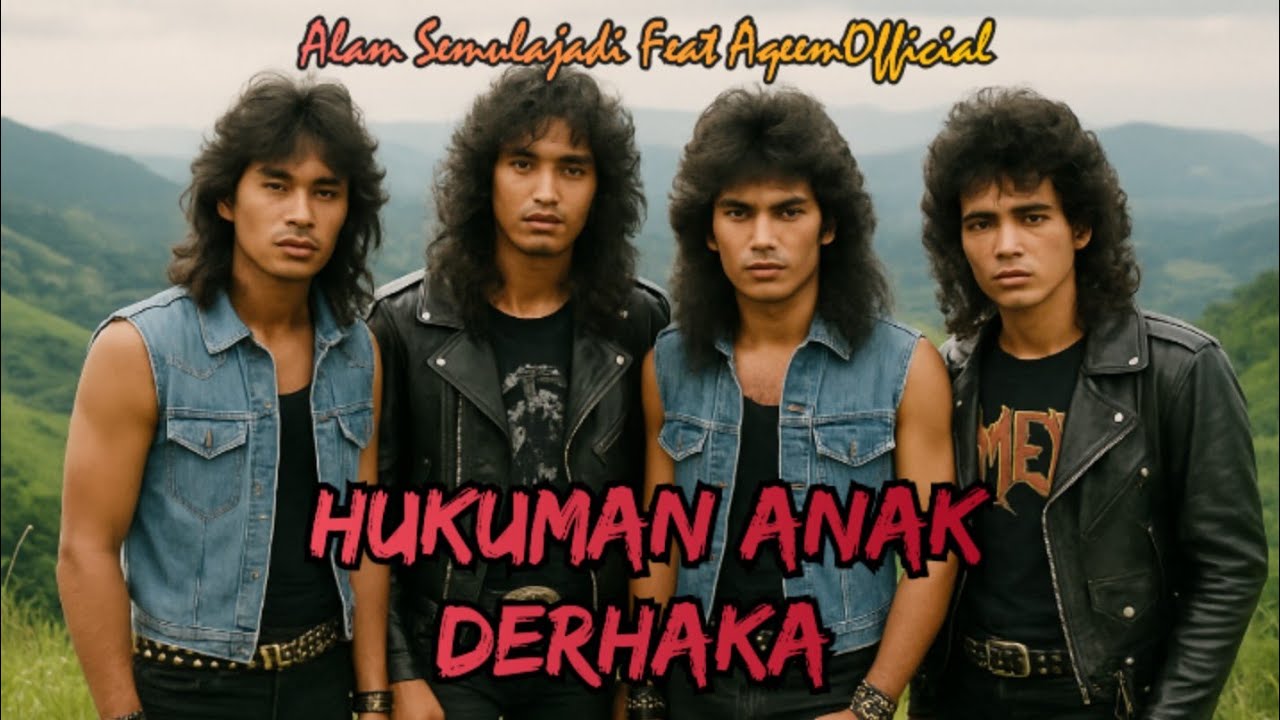 Hukuman Anak Derhaka | Alam Semulajadi Feat AqeemOfficial | Heavy Metal | Hard Rock | Lirik