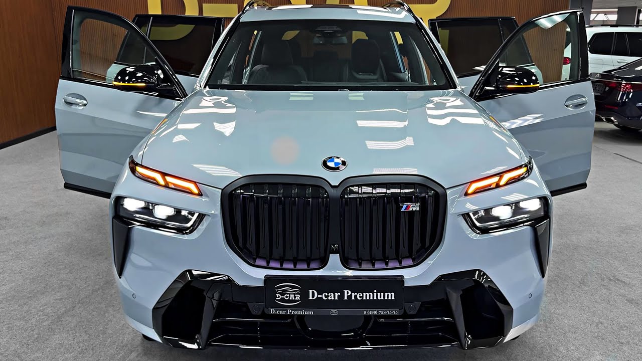 BMW X7 (2025) — выдающийся семейный внедорожник класса люкс!