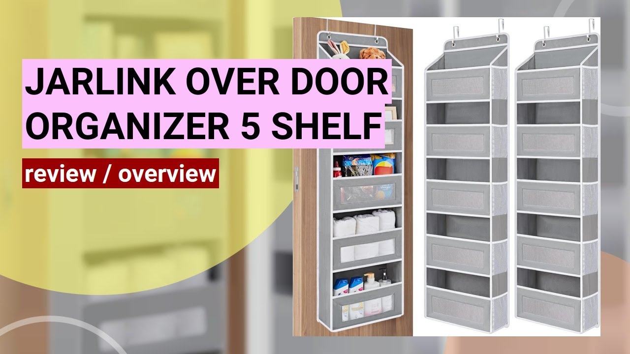 JARLINK Over The Door Organizer Review: Maximize Your Space Effortlessly!