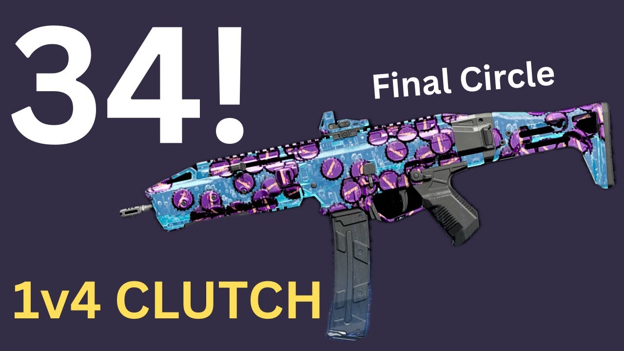 1v4 Final Circle Clutch... 34 Kills Solo (Insane Ending)