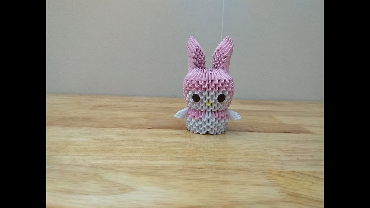 3D Origami Melody Tutorial