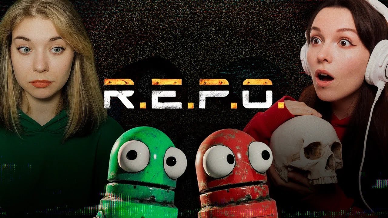 R.E.P.O. С САНТАНОЙ И МОРТИКОНОМ #shorts  #килька_в_томатке #R.E.P.O. #играR.E.P.O. #хоррор