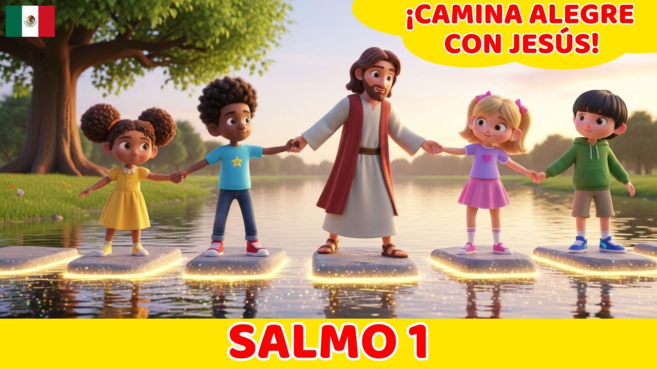 Elegí Caminar con Jesús | Salmo 1 | Canción Cristiana Infantill