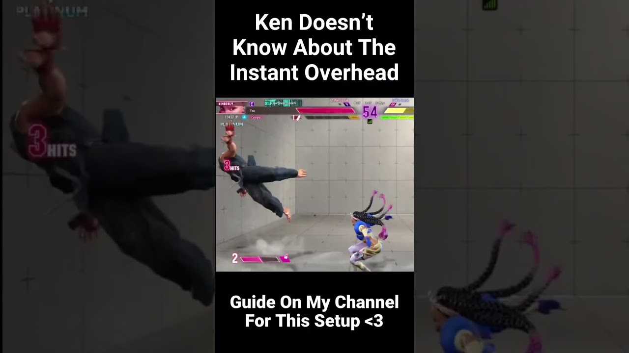 Instant Overhead Combo #Kimberlysf6 #sf6 #Kimberly #setup #mixup #bombcombo #kimberlysetup #safejump