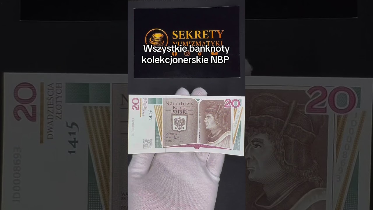 Wszystkie banknoty kolekcjonerskie wydane przez NBP 🇵🇱 #numizmatyka #banknotypolskie #banknoty