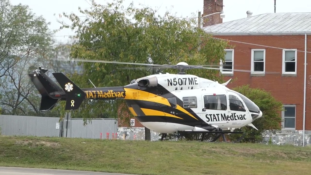 N507ME - STAT MedEvac 5 Taking Off 