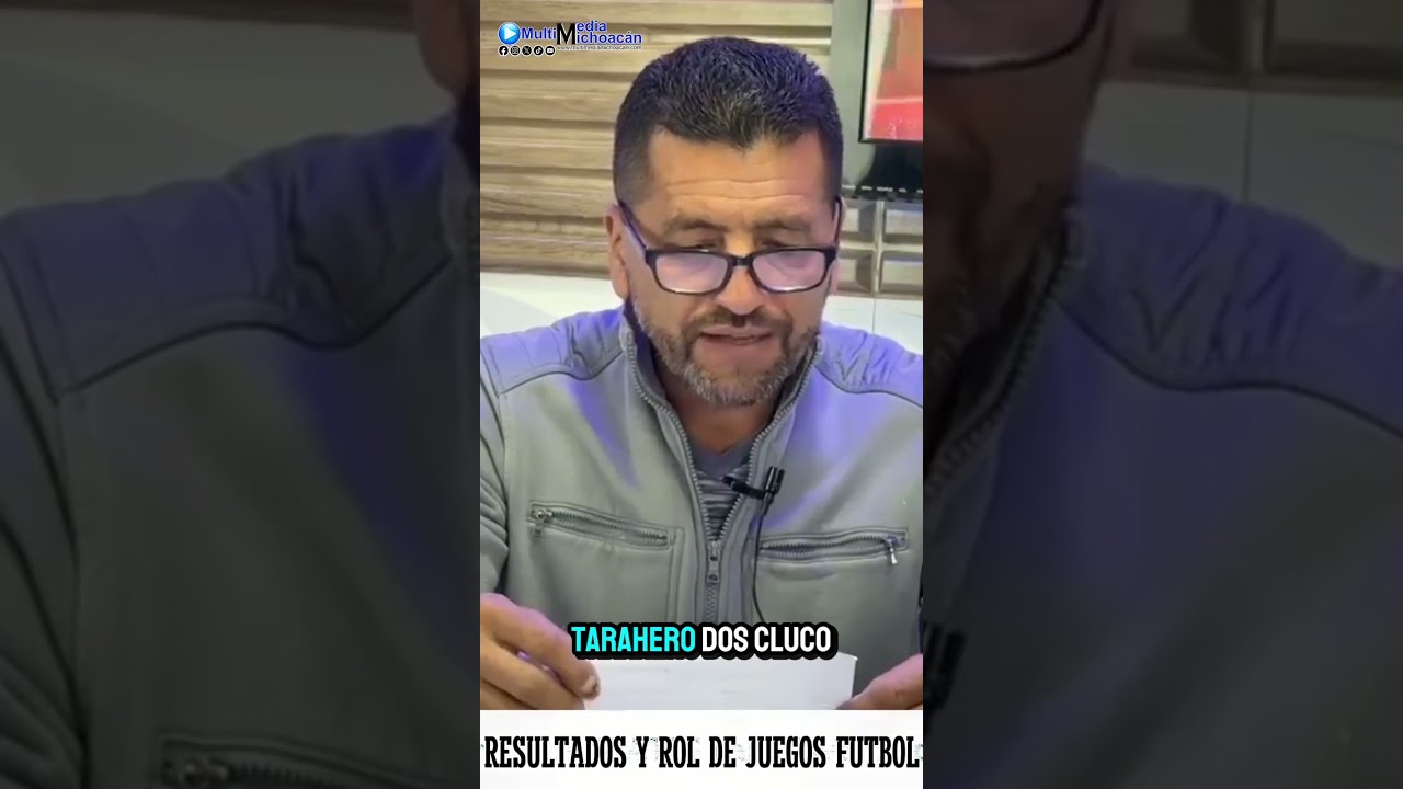Hablando de fútbol regional - Resultados de la jornada y rol de juegos de la jornada
