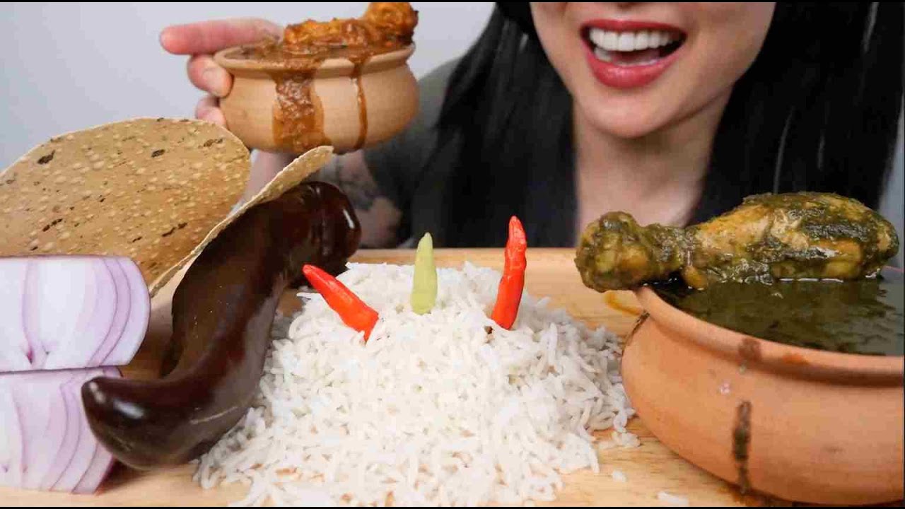 INDIAN FOOD (ASMR EATING SOUNDS) NO TALKING | SAS-ASMR