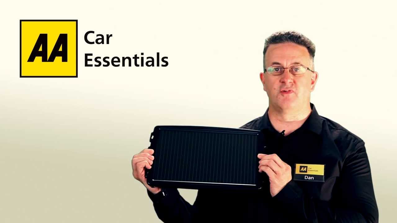AA Car Battery Solar Charger