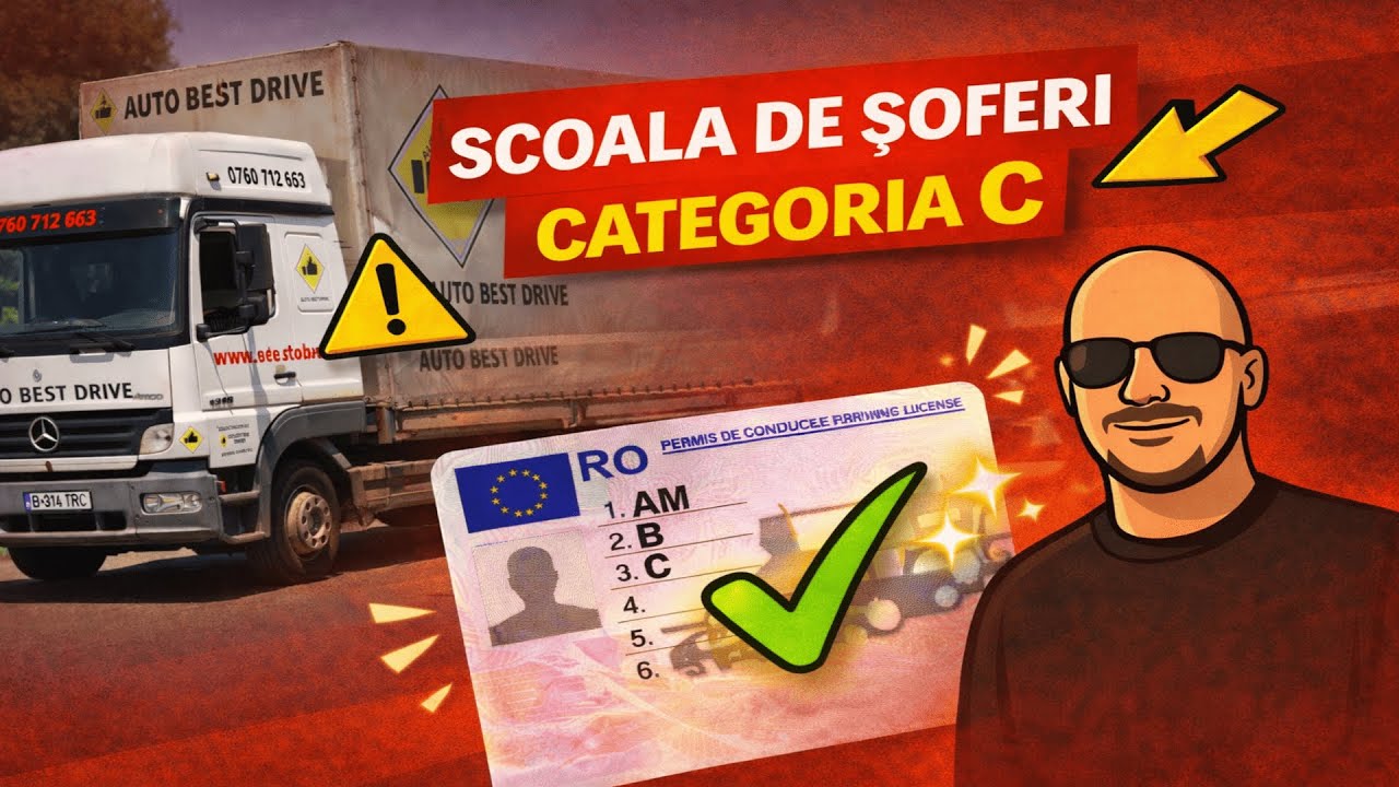 SCOALA DE SOFERI - CATEGORIA C - Aproape am terminat!