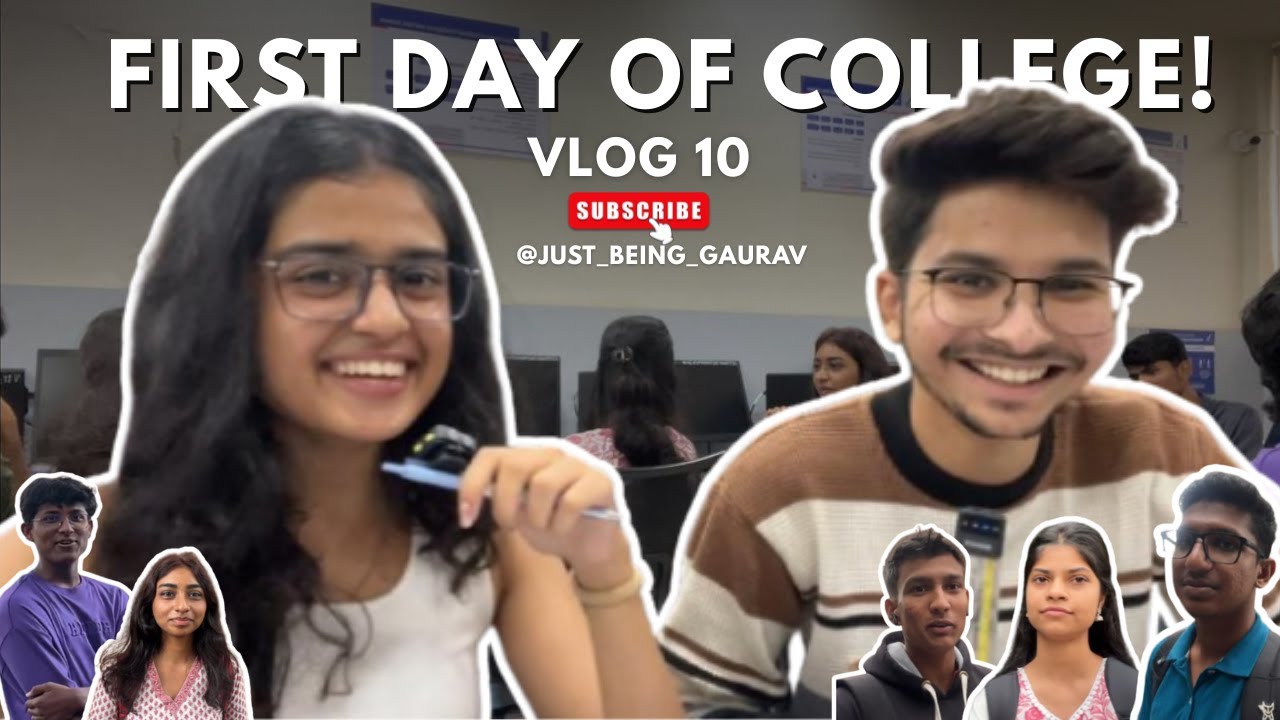 Back to College After Holidays 🎒📚 | First Day Fun & Podcast ft. @VedaVerse20😎| VIT PUNE