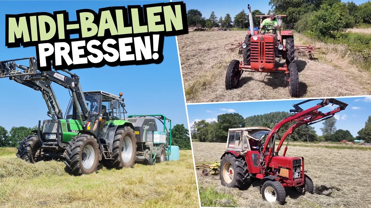 WENDEN / SCHWADEN / PRESSEN | Alle Trecker im Einsatz! | DEUTZ - IHC - McCormick