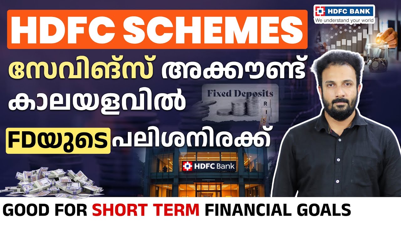 HDFC Investment Plan 2025 for Short-Term Financial Goals | Investment Tips for Malayalam