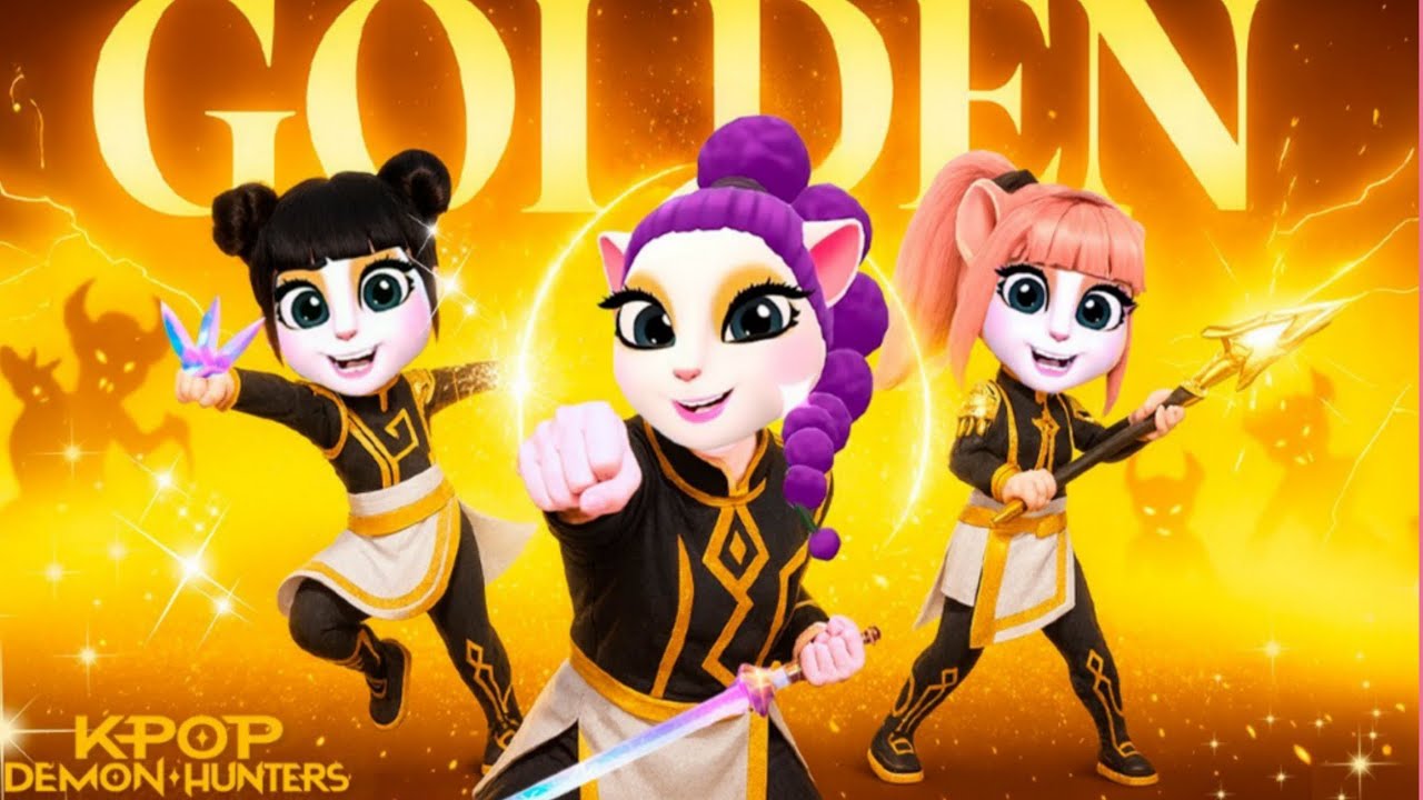 🎵🌈K POP DEMON HUNTERS ➕ ANGELA 2 Cosplay Makeover