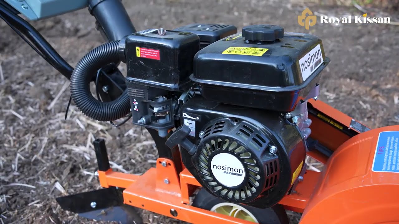 Royal Kissan VIS-91-20 High Speed Weeder Setup & Use | Power Weeder Use
