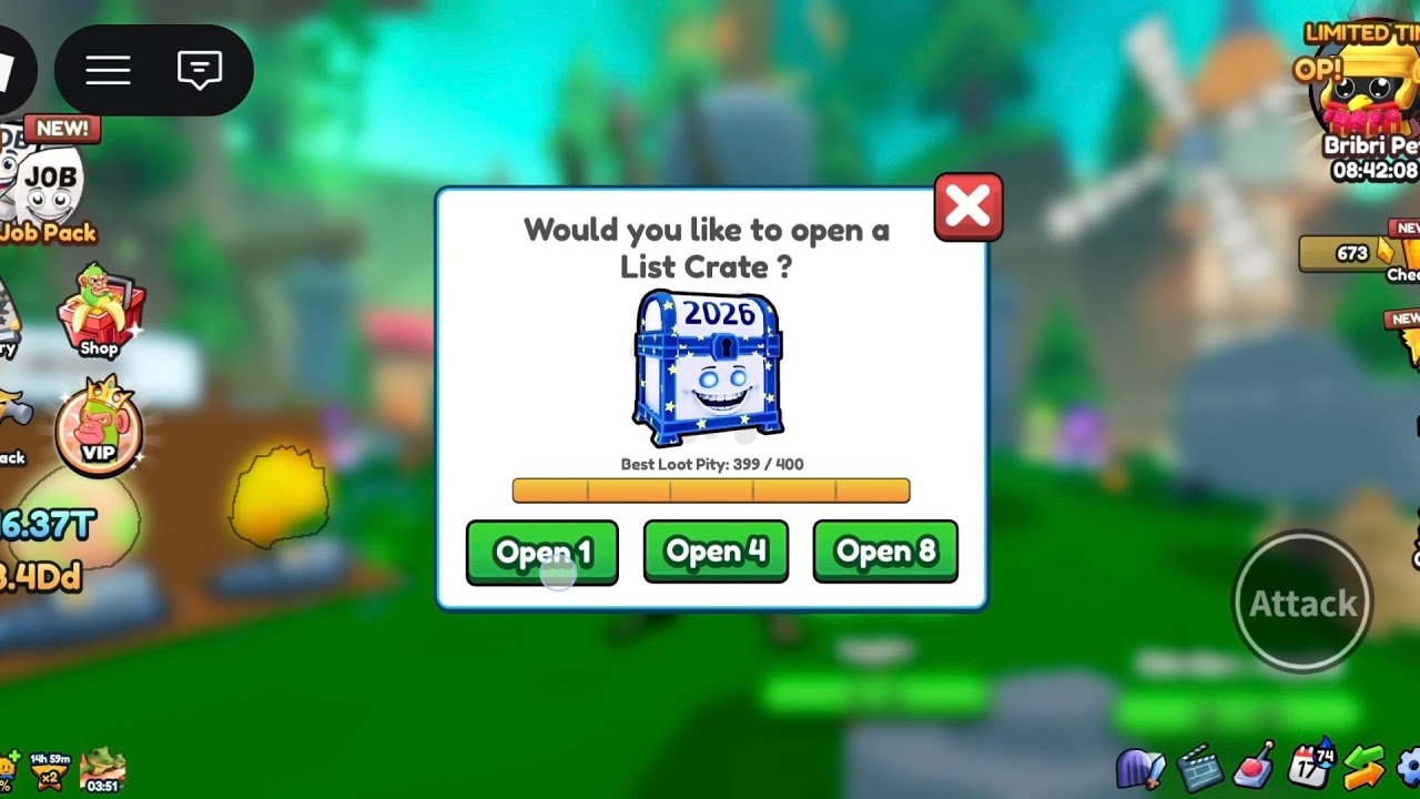 Im The Worst Luck Brainrot Evolution Player Ever. Open Max Loot Pity 400 List Crates!
