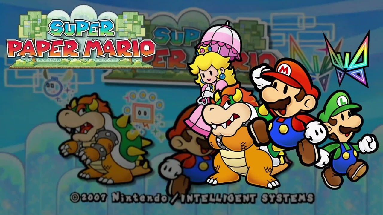 Title Theme - Super Paper Mario (Slowed Down)