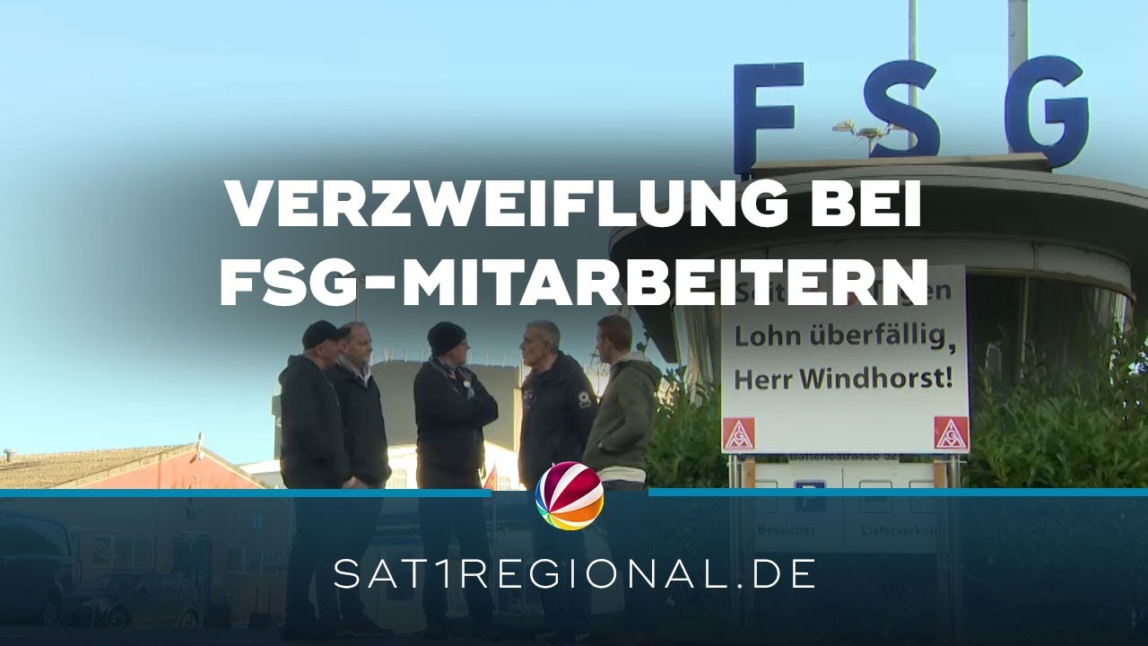 Freistellungen und keine Lohnzahlung: FSG-Beschäftigte verzweifelt