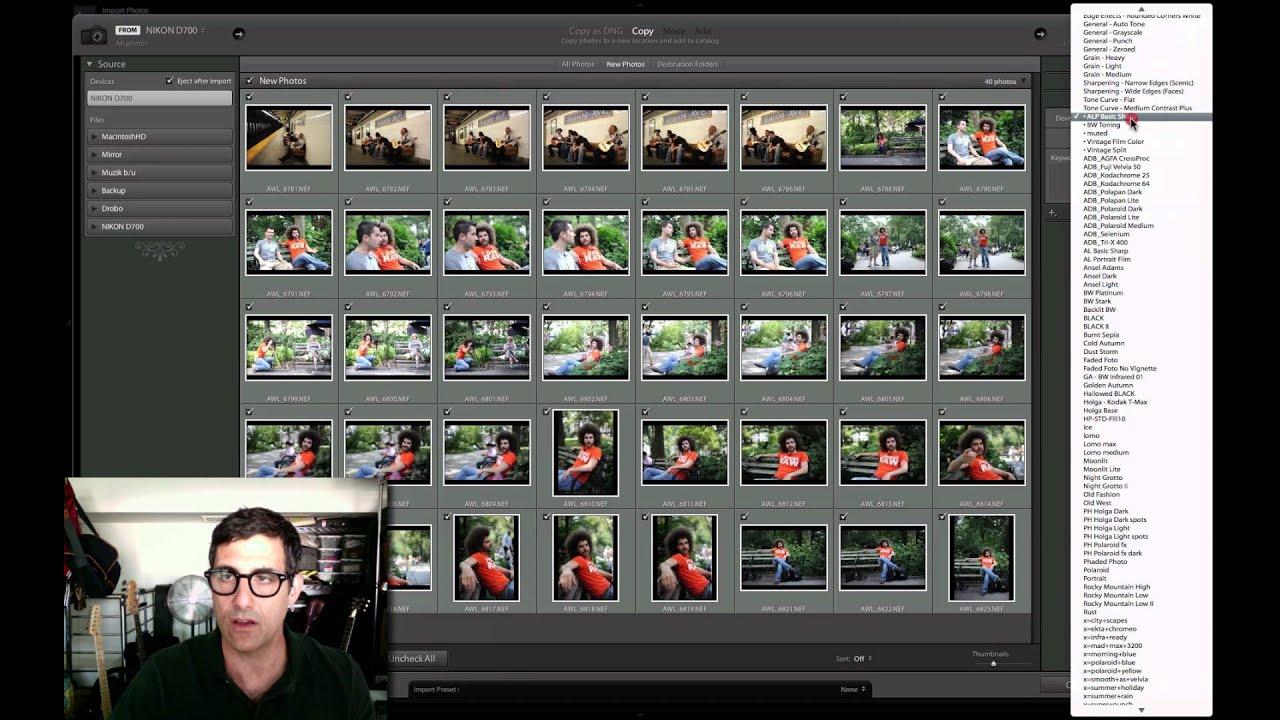 Adobe Lightroom Tips, Adding Metadata and Keywords When Importing Photos