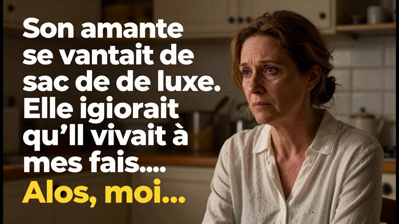 Sa maîtresse se vantait de son sac de luxe. Elle ignorait qu’il vivait à mes frais… Alors, moi…