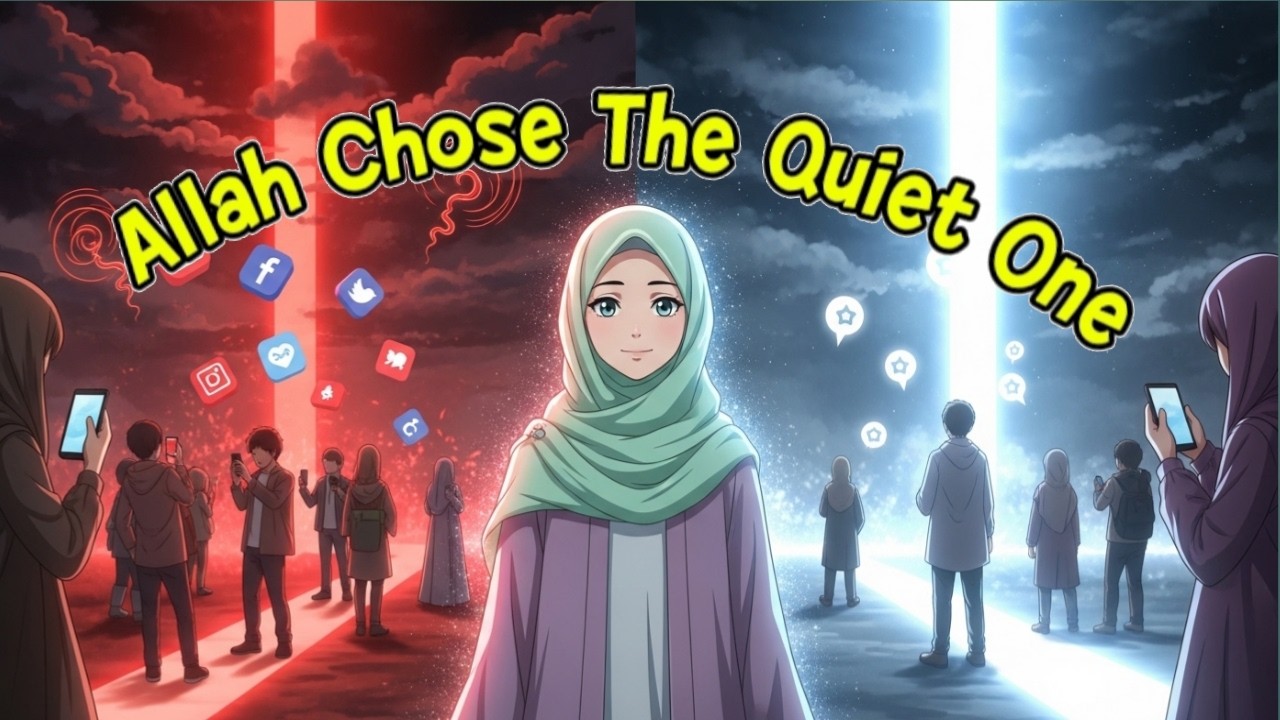 Did Allah Choose the Quiet One? 🤫✨☘️🌱#islamicstory #islamicreminder #truestory