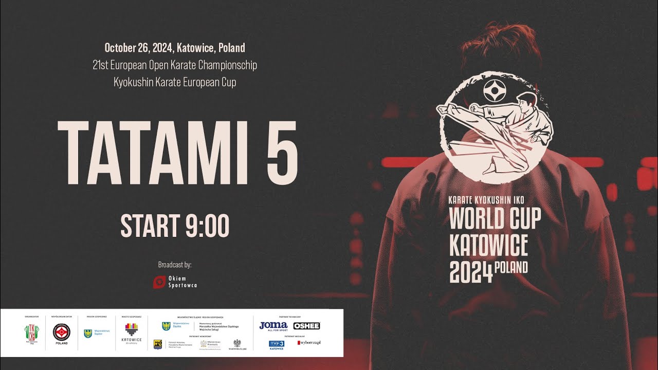 TATAMI 5 - DAY 1 - KARATE KYOKUSHIN IKO WORLD CUP KATOWICE 2024 POLAND