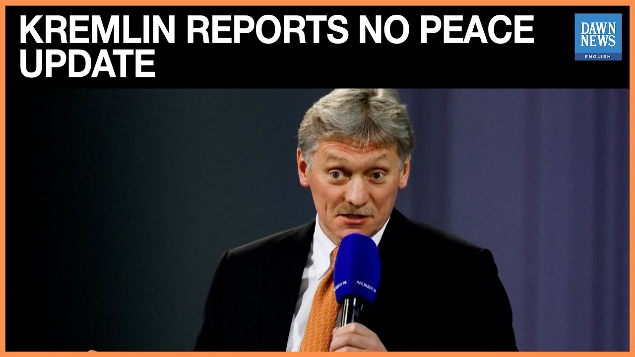 Kremlin Says No Official Update on Geneva Ukraine Peace Talks | Dawn News English