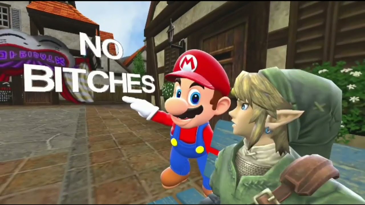 [Smg4] Link get No Bitches but....