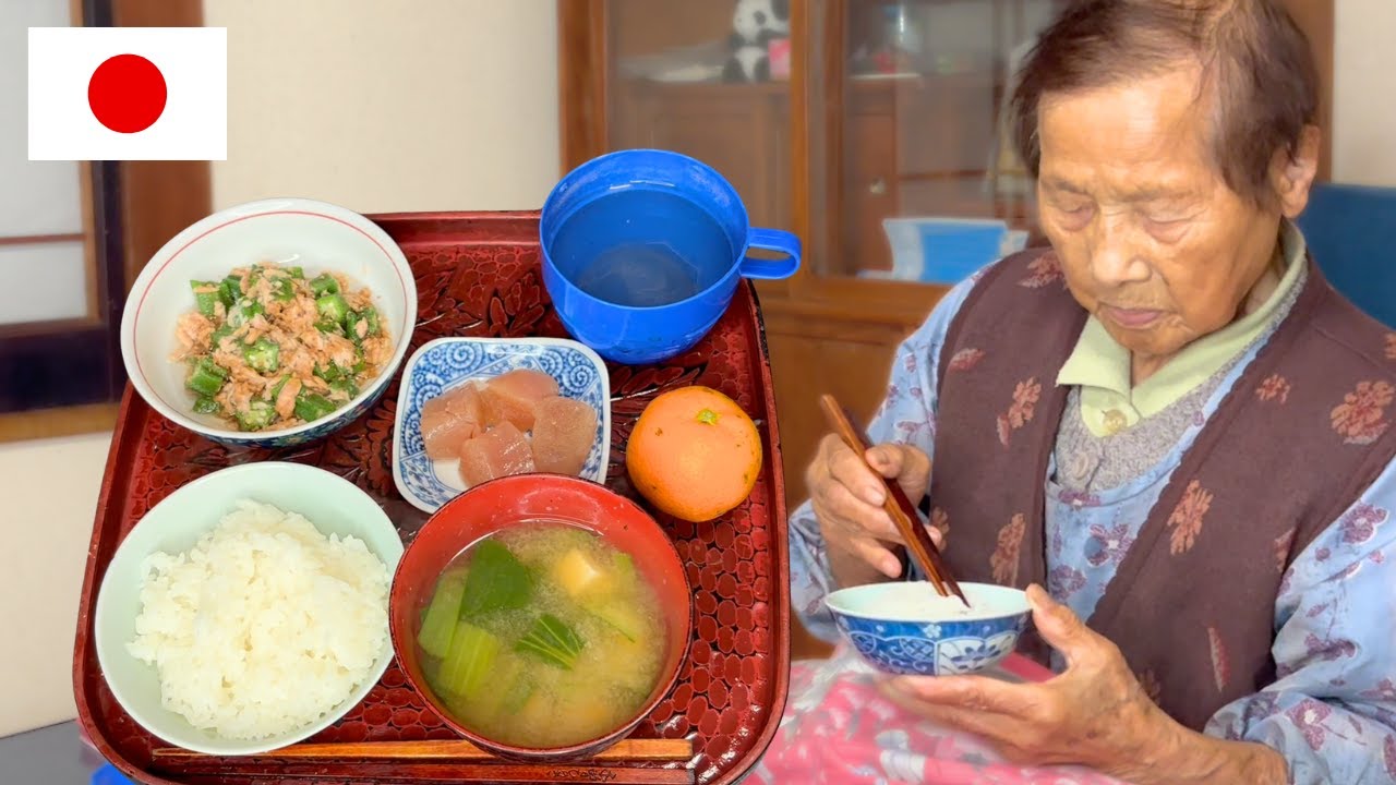 🇯🇵Dinner with My Japanese Grandma (94) | Living in the Countryside Alone