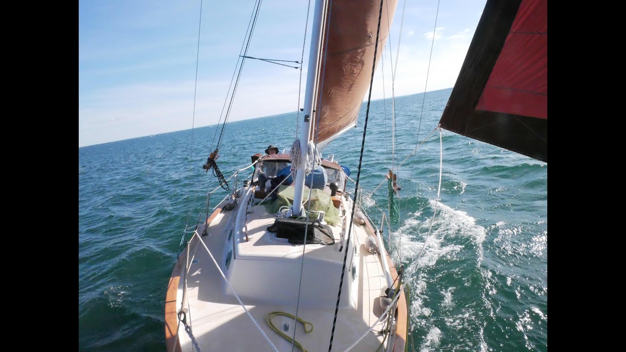 Apostle Island Sailing Part 1. Sailboat Launch, Mast Raising & Entering the Apostle Islands