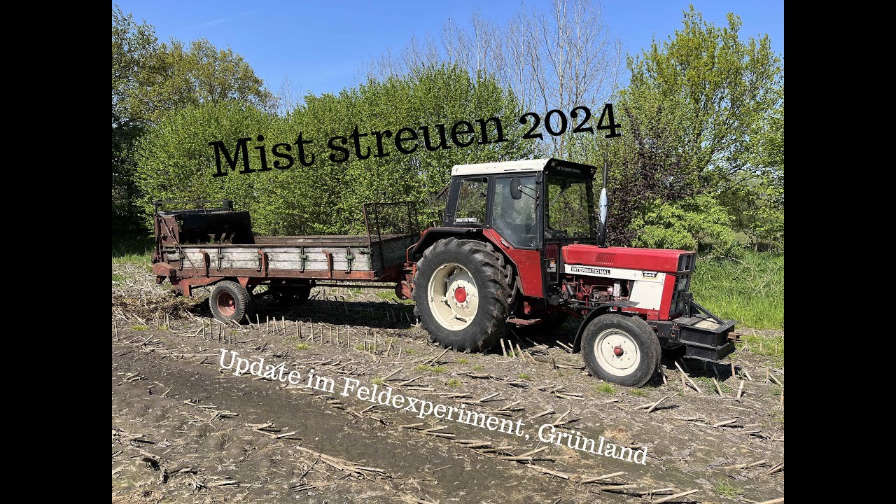 FarmVlog# 26 | Mist streuen 2024 | Update im Feldexperiment und Grünland | Heuwender Fehlersuche