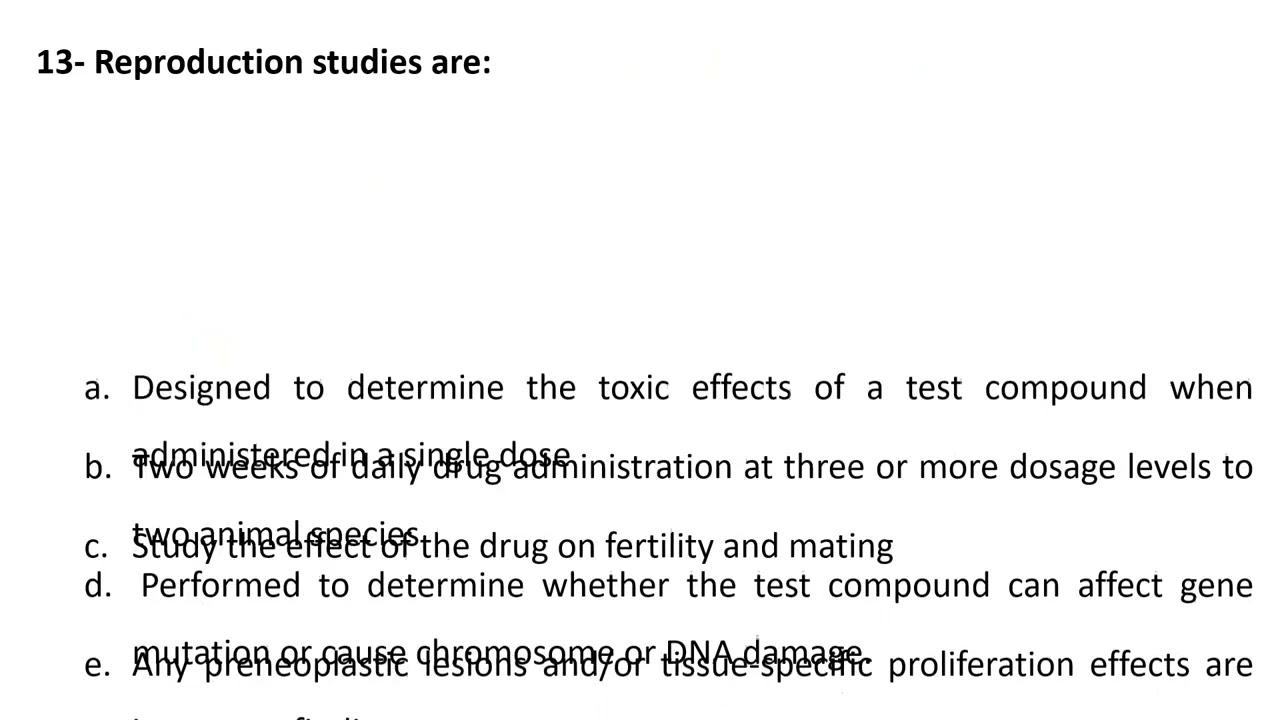 MCQs on Dosage forms design : Chapter : New Drug Development and Approval Process - part 1