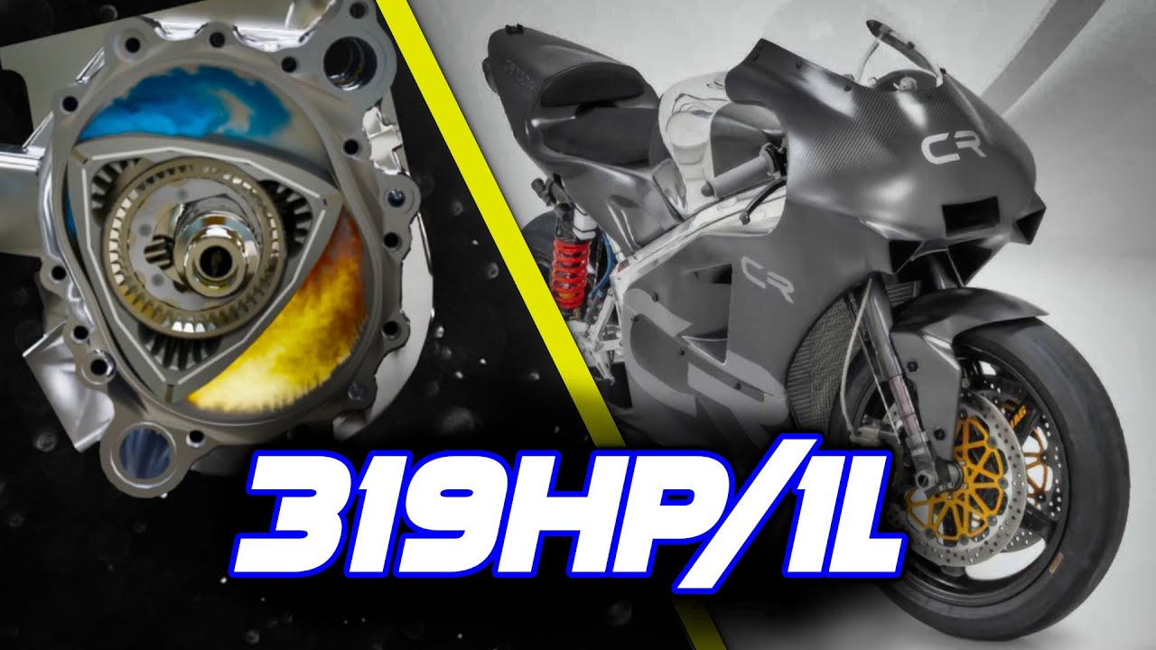 319 Koni z Litra! Czyli Silnik Wankla w Motocyklu