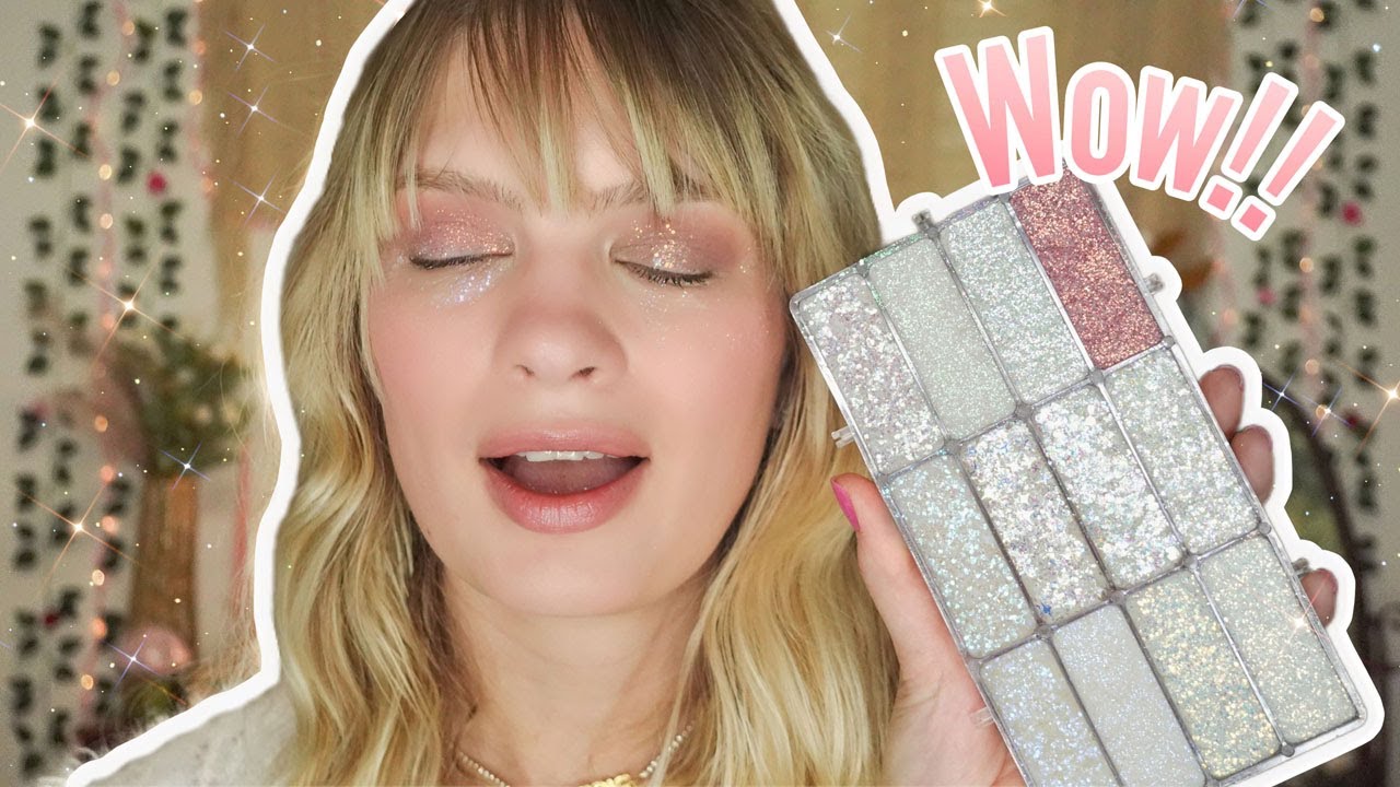 Самые красивые блестки на свете! | Палетка теней Diamond Skin от Slayfire Cosmetics