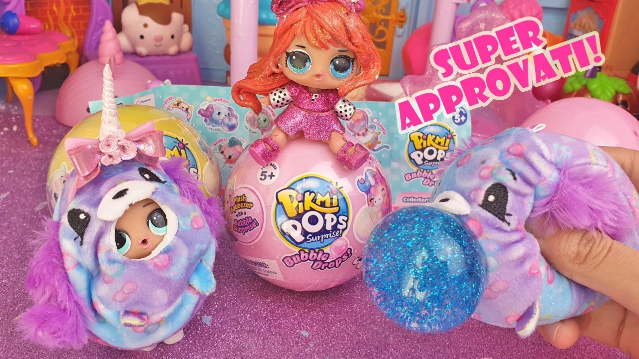 Pikmi Pops Surprise BUBBLE Drops 🔮 Morbidissimi Animaletti SQUISHY [Unboxing]