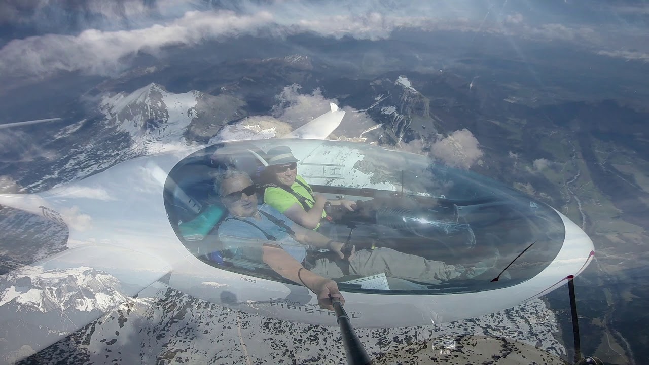 Planeur avec Nicolas , vol de 419 km