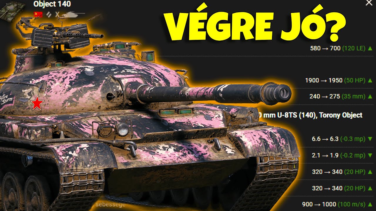 Eddig nem szerettem Obj 140-et, ez szerintem megváltozik!