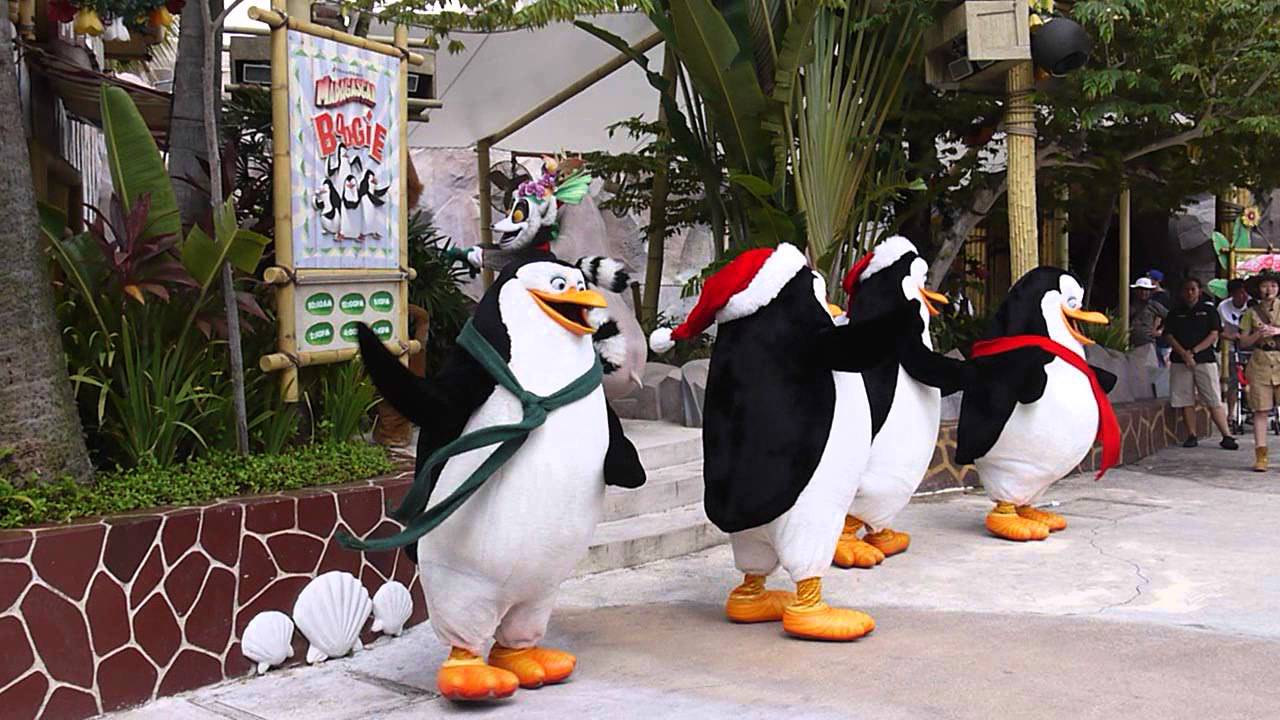 Madagascar I like to Move it - Universal Studio Singapore